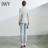 IWY/蓝色高端职业套装女时尚气质休闲短袖西装正装通勤工作西服
CP1167 商品缩略图3