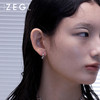 ZENGLIU圆圈耳环女欧美ins简约冷淡风耳钉耳扣小众耳饰2021年新款 商品缩略图1