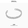 ZEGL古巴链手镯女ins小众设计简约冷淡风手环开口镯网红饰品配饰 商品缩略图3