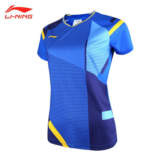 【双11大促进行中】李宁LI-NING AAYR011/AAYR012 全英赛球迷版男女款速干短袖 商品图2