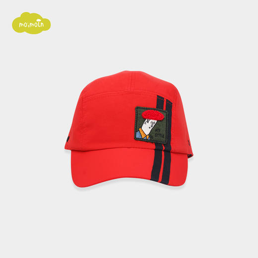 moimoln小云朵童装遮阳帽男女宝通用春秋可爱卡通贴布鸭舌帽潮LOF1AZCA01 商品图2