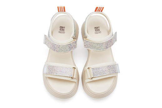 西村名物2021夏季新款休闲运动风超酷凉鞋X21BG24181 商品图3