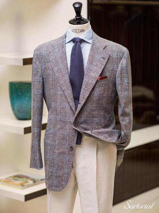 Orazio Luciano Wool Linen Silk Jacket 商品图0