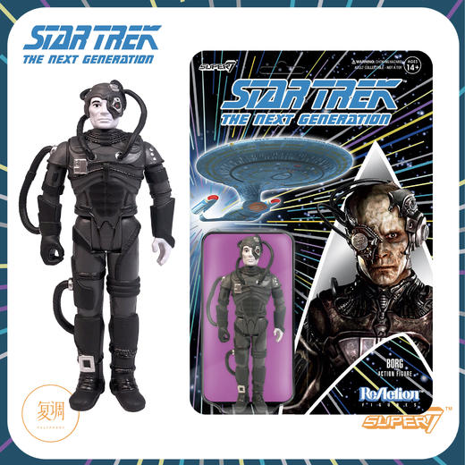 现货 Super7 星际迷航 下一代 Star Trek 挂卡 复古 摆件 商品图8