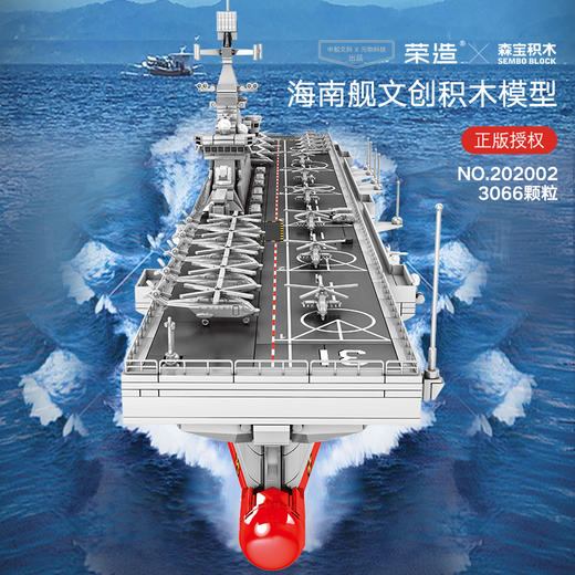 森宝积木    202002     山东舰正版授权-075两栖攻击舰 商品图1