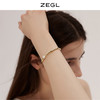 ZEGL设计师不规则手镯女简约ins小众设计古风手环开口镯手饰配饰 商品缩略图4