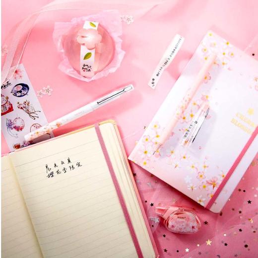 晨光中性笔樱花季限定0.5AGPB4503A黑 商品图4