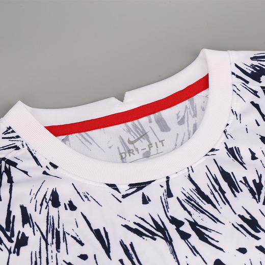 小李子NIKE/耐克欧洲杯法国队足球训练短袖热身服男子CD2578-100 商品图1