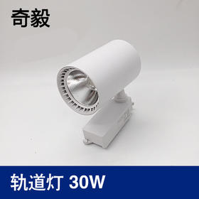 奇毅 轨道灯 30W 白壳 黄光