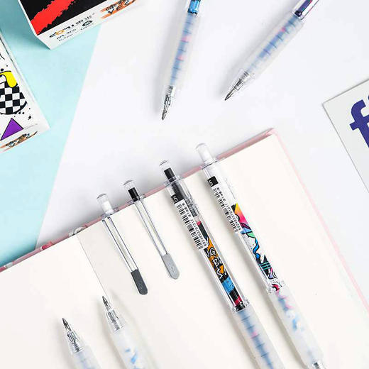 东米涂鸦按动中性笔905 商品图3