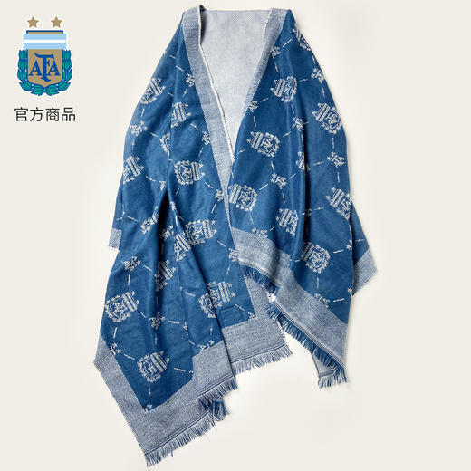 阿根廷国家队官方商品丨加大仿羊绒披肩毯子梅西足球迷周边新款冬 商品图1