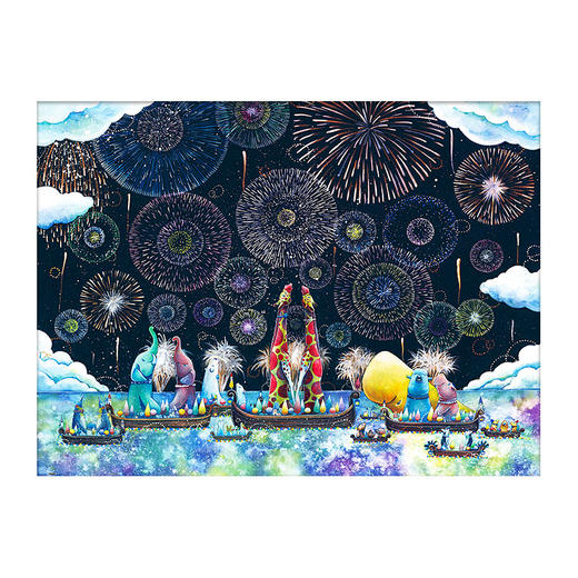 【折扣商品 不退不换】1200片 平面拼图 塑料拼图 H2320 Yosi- 夜之声彩 商品图0