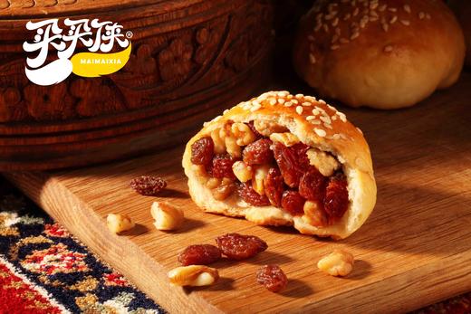 新疆馕又推新品——手把馕  夹心葡萄干 核桃仁 营养翻倍 商品图3