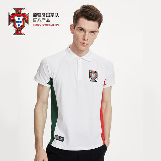 葡萄牙国家队官方商品丨欧洲杯新款polo衫短袖红绿潮T恤C罗足球迷 商品图4