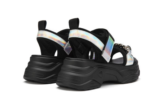 西村名物2021女新款休闲凉鞋厚底百搭ins风时尚舒适凉鞋X21BG24191 商品图4