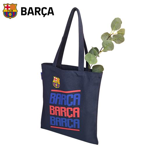 巴塞罗那俱乐部商品丨巴萨周边时尚帆布包手提袋队徽梅西足球礼新 商品图4
