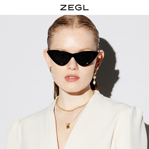 ZEGL不规则异形淡水珍珠耳环女轻奢复古巴洛克耳钉925银针耳饰品 商品图2