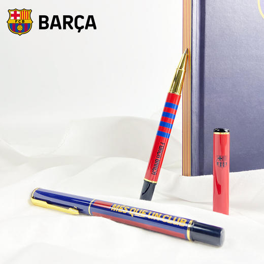 巴塞罗那官方商品丨中性笔签字笔碳素笔办公用品学生足球梅西巴萨 商品图0