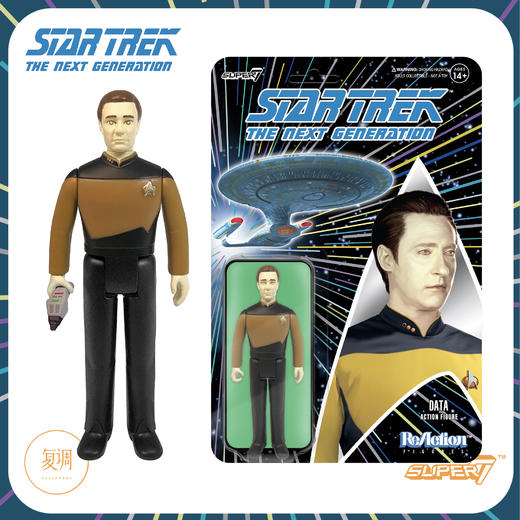 现货 Super7 星际迷航 下一代 Star Trek 挂卡 复古 摆件 商品图6