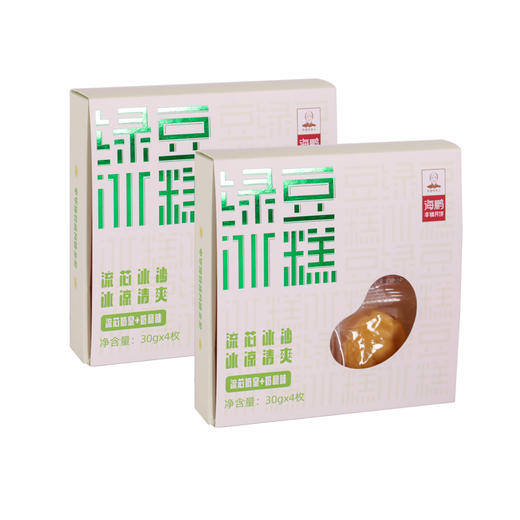 海鹏 夏日特供绿豆冰糕120g 商品图4