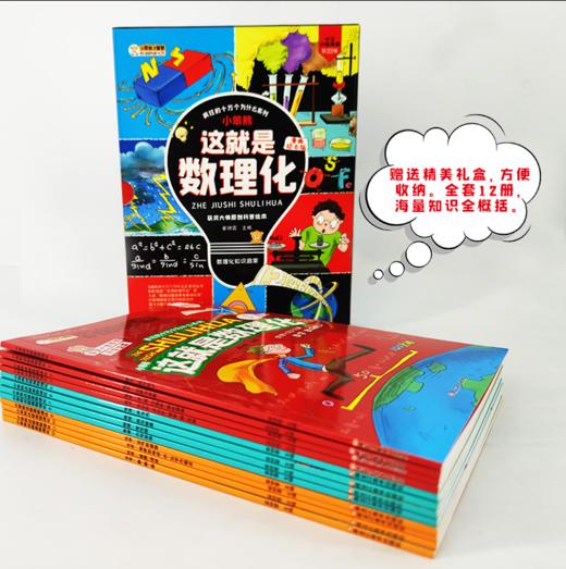 这就是数理化（全12册）赠同步考点题库 通过趣味漫画 演绎数理化知识 帮助孩子构建理科思维 商品图3