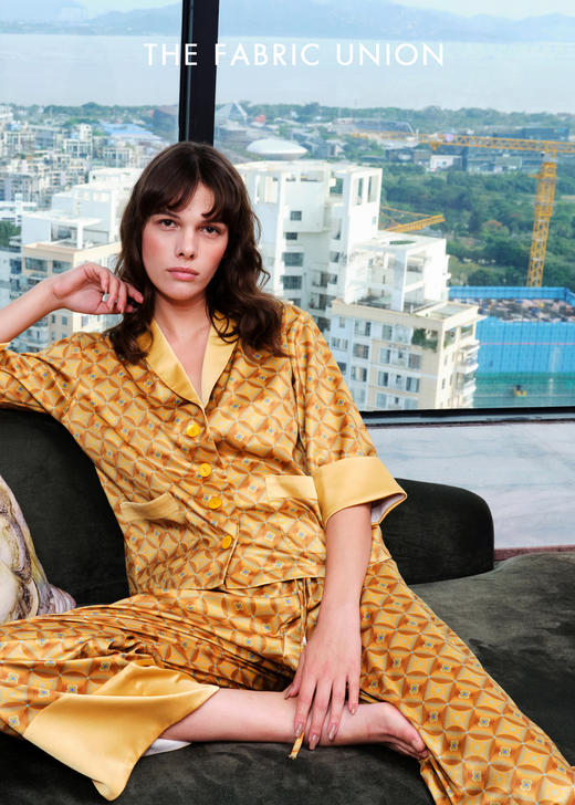 THE FABRIC UNION「海上梦旅」系列服装 印花睡衣套装 商品图1