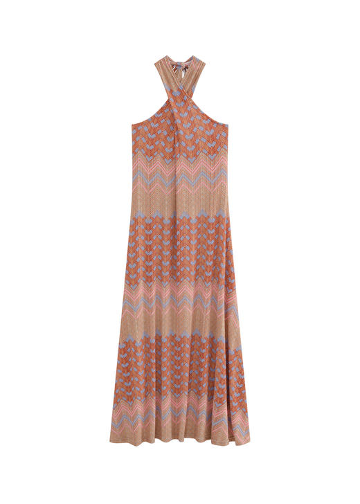 THE FABRIC UNION「海上梦旅」系列服装 挂脖针织连衣裙 商品图3