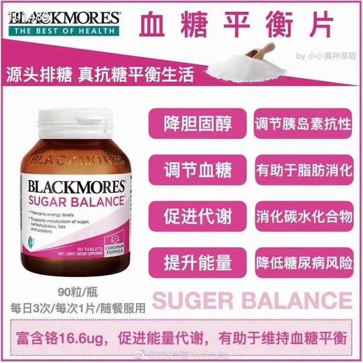 现货 Blackmores血糖平衡片90粒 商品图2