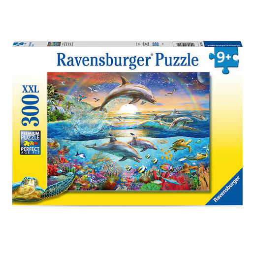 Ravensburger拼图 平面拼图300片海豚天堂RAVC128952 商品图2