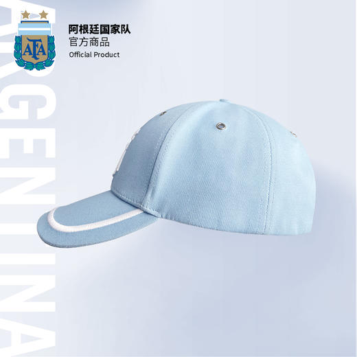 阿根廷国家队官方商品丨新款鸭舌帽时尚休闲天蓝梅西球迷棒球帽子 商品图2