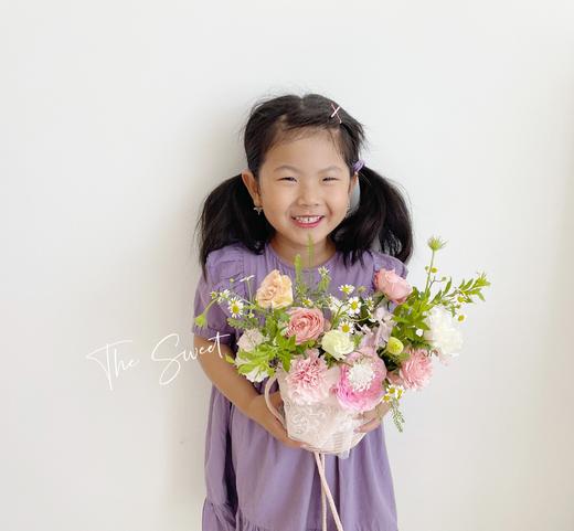 背着花花去上学 · 蕾丝花篮 商品图5