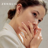ZENGLIU弧形耳钉简约耳圈女ins冷淡风气质网红耳环925银针耳饰品 商品缩略图3