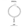 ZEGL925纯银复古双层机械兔子手链女ins小众设计冷淡风个性手饰品 商品缩略图0