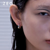 ZENGLIU圆圈耳环女欧美ins简约冷淡风耳钉耳扣小众耳饰2021年新款 商品缩略图3