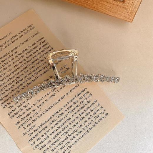 【气质淑女慵懒风】后脑勺盘发抓夹 洗漱金属发抓时尚饰品 商品图1