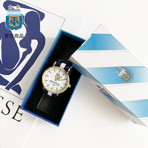 阿根廷国家队官方商品丨（升级款）时尚腕表商务运动指针梅西手表 商品图3