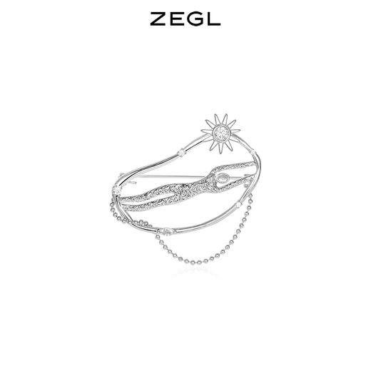 ZEGL设计师2021新款白日梦游胸针ins女潮个性复古西装别针配饰品 商品图0