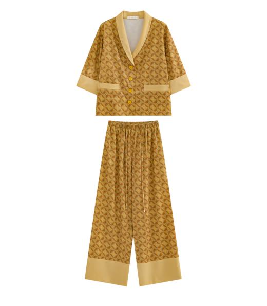 THE FABRIC UNION「海上梦旅」系列服装 印花睡衣套装 商品图4