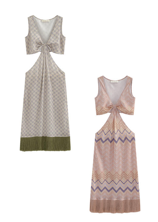 THE FABRIC UNION「海上梦旅」系列服装 吊带露腰连衣裙 商品图4