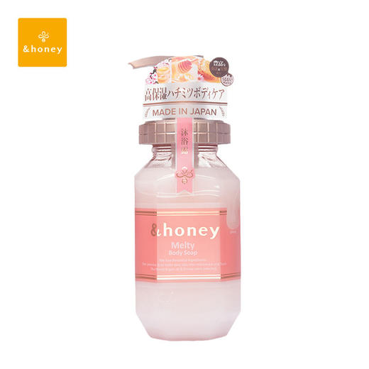&honey 安蒂花子高保湿深层滋养留香沐浴乳440ml 商品图0