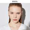 ZEGL设计师不规则人造珍珠耳夹女气质时尚耳骨夹耳环无耳洞耳饰品 商品缩略图4