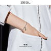 ZEGL925纯银复古双层机械兔子手链女ins小众设计冷淡风个性手饰品 商品缩略图2
