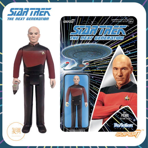 现货 Super7 星际迷航 下一代 Star Trek 挂卡 复古 摆件 商品图3