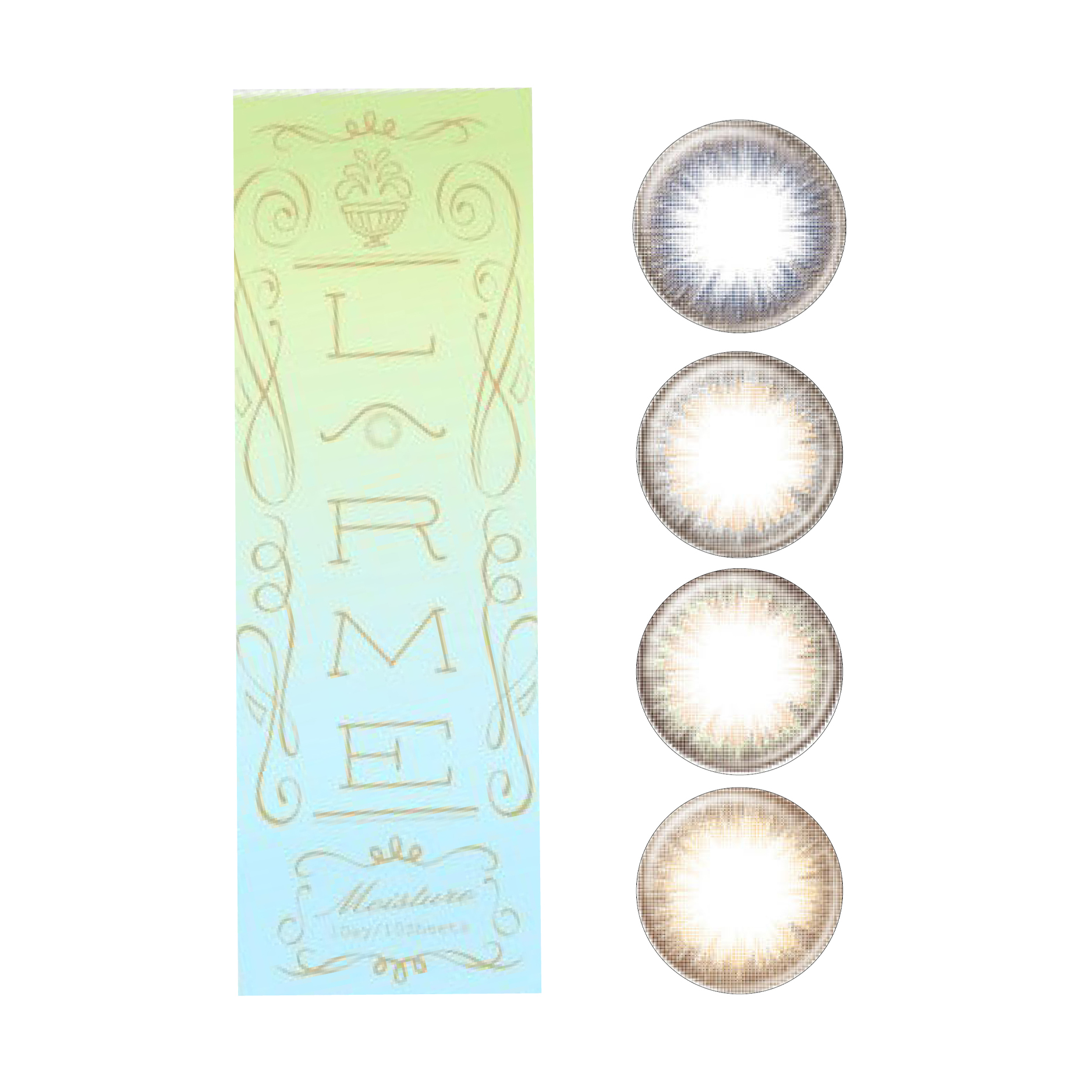 「西安保税仓发货」Larme Moist 系列日抛 一盒10片 日本隐形眼镜美瞳