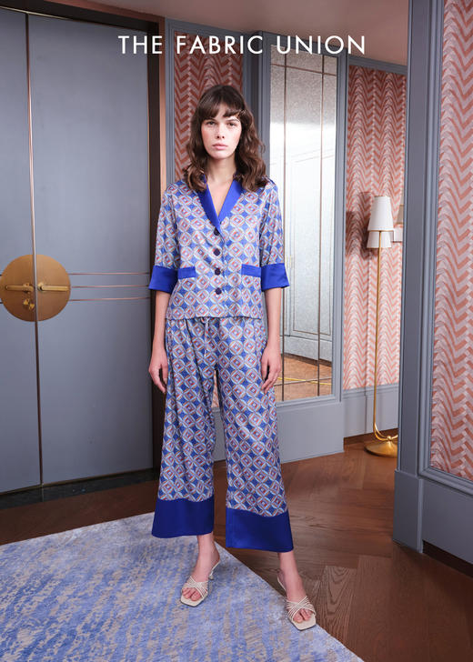 THE FABRIC UNION「海上梦旅」系列服装 印花睡衣套装 商品图0