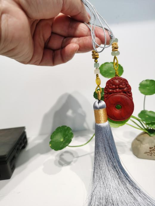 W°小叶紫檀貔貅车挂 商品图0