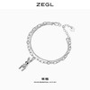 ZEGL925纯银复古双层机械兔子手链女ins小众设计冷淡风个性手饰品 商品缩略图3
