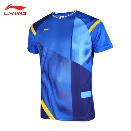 【双11大促进行中】李宁LI-NING AAYR011/AAYR012 全英赛球迷版男女款速干短袖 商品图1