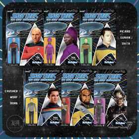 现货 Super7 星际迷航 下一代 Star Trek 挂卡 复古 摆件