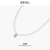 ZEGL高级感法式复古淡水珍珠项链女巴洛克轻奢小众气质吊坠锁骨链 商品缩略图3